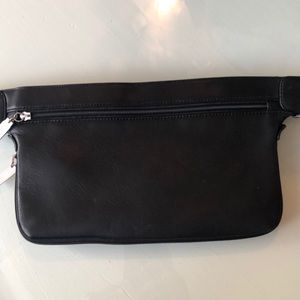 HOBO International black leather belt bag